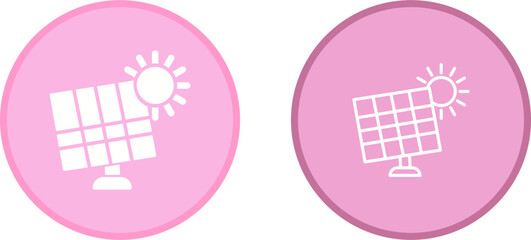 Solar Panel Vector Icon