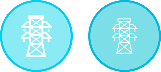 Electricity Tower Vector Icon