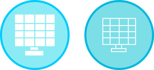 Solar Panel Vector Icon