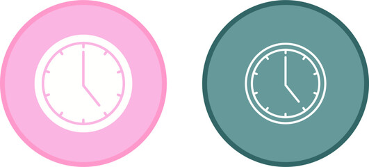 Clock Vector Icon