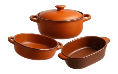 Durable, scratch-resistant stoneware cookware set for busy home kitchens.