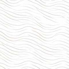 Minimal Wavy Line Abstract Pattern