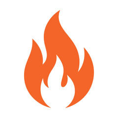 Vibrant Flame Icon A Symbol of Energy, Passion, and Transformation, capturing the essence of heat and light