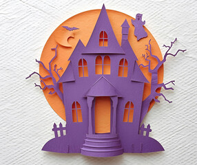 halloween 3d house 