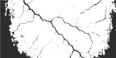 Elegant golden metallic silhouette map of Germany on a detailed artistic cracked paint grunge wall background