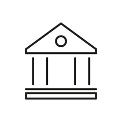 Building icon stock illustration