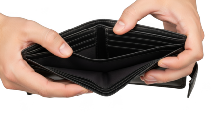 Empty wallet a stark financial reality