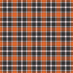Seamless plaid pattern in orange, gray, and white. Perfect for backgrounds, textiles, designs, and adding a touch of classic style. Versatile and eyecatching