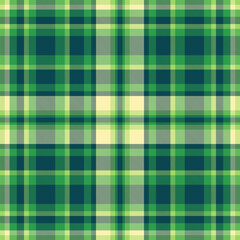 Classic green plaid pattern. Versatile textile design for backgrounds, apparel, or web. Evokes nature, tradition, and cozy vibes. Perfect for any design project.