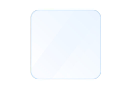 Transparent Glass plate background. Realistic screen glass, window effect with flare, clear glass showcase, glossy plastic glare frame, acrylic with glares and light, plexiglas, 3d.	
