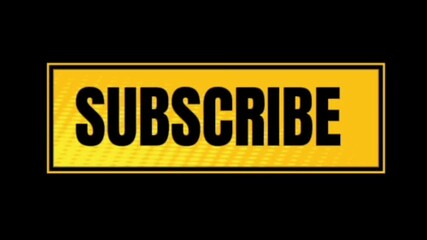 bright yellow glowing Subscribe text animation with luxury gold and sparkling particle effects available on black and green backgrounds - Powered by Adobe