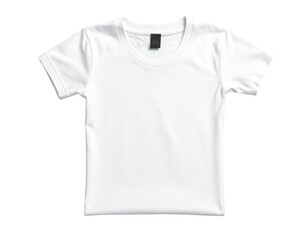 Apparel Mockup Template with Folded T-Shirt and Tag