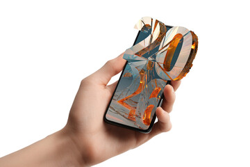 Futuristic 2026 Digital Concept on Smartphone
