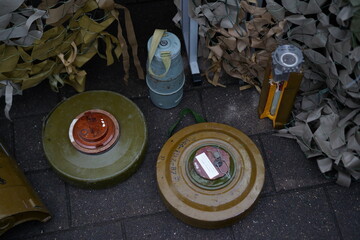 Exploration of military ordnance reveals landmines and ordnance in a secured environment