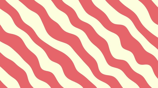 seamless pattern with zebra, Abstract Wavy Stripes Pattern Coral Cream Diagonal Flowing Lines Organic Smooth Texture Modern