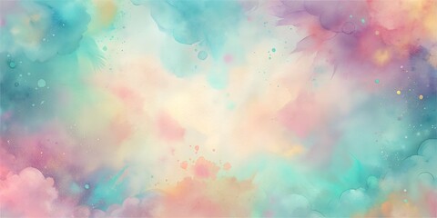 A mesmerizing blend of soft pastel colors creating a dreamy and ethereal atmosphere with gentle gradients and subtle hues