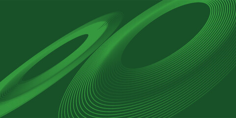 Abstract blue glowing geometric lines on dark blue background. Modern shiny blue circle lines pattern. Futuristic technology concept. Suit for cover, poster, banner, brochure, header, website. eps 10