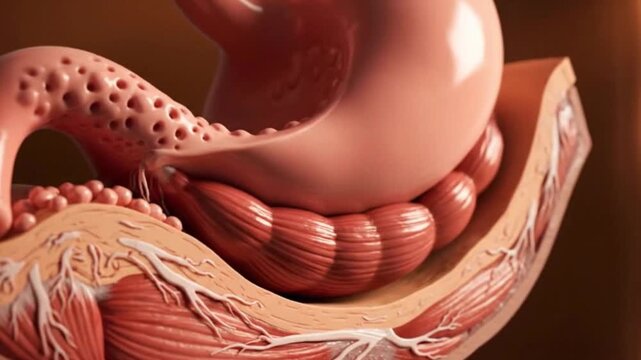 Human Stomach Anatomy Detailed Visual Journey of Digestion Health and Function Exploring the Wonders of the Body with