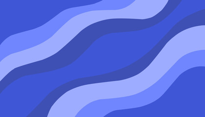 blue wave trendy style background