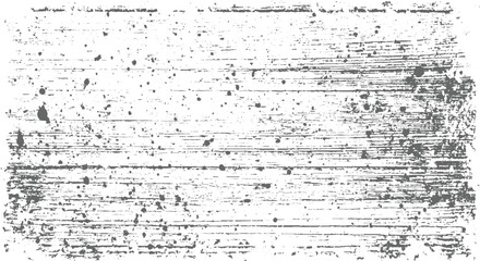 A distressed texture with horizontal lines and scattered gray splatters on a white background.