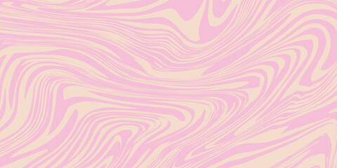 Pink candy pattern background. Abstract vector melted caramel texture. Strawberry cream swirls. Liquid mousse background. Psychedelic trippy raspberry ice cream.