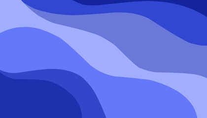 blue wave style background