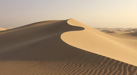 A symbolic Gulf icon showing desert dune wave