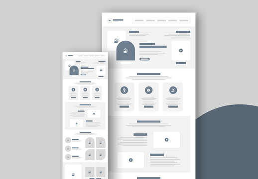 Wireframe Template Layout