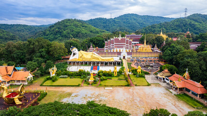 
Phrae Beautiful view of Wat Phra That Suthon Mongkhon Khiri, Thailand