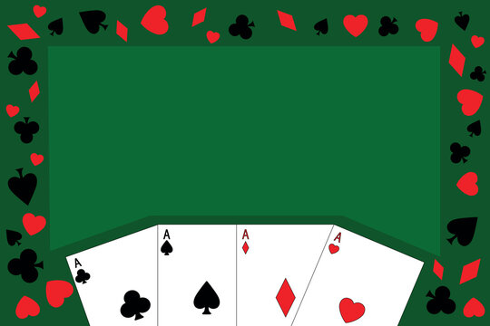 Conceptual poker overlay design. Poker table
