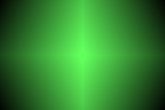 Green overlay, fading to black on the sides