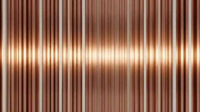 Abstract Vertical Lines with Golden Glow - Modern Background Animation.