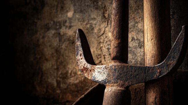 Antique tools close up - Powered by Adobe