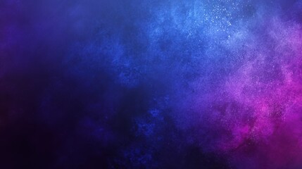 Moody glowing dark background featuring gradient blend of deep purple and midnight blue with fine texture