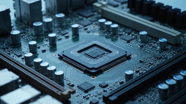 マザーボード詳細ズーム映像チップ搭載