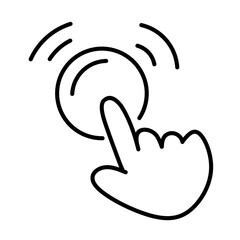 sos emergency vector line