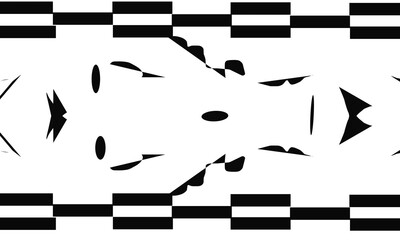 vector image of a horse