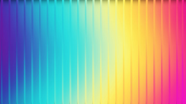 Vibrant rainbow gradient background with vertical lines and smooth transition