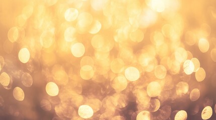 Obraz premium The soft yellow lighting has a hazy bokeh effect, creating a warm and nostalgic atmosphere, perfect for cozy vintage-themed design projects or moody backgrounds.