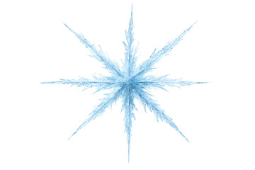 Crystal Intricate Pattern, Frosty Delicate Star, Icy Cold Element, Winter Abstract Explosion, Fractal Frozen Design, Star-shaped Glimmering Motif, Spiky Chilling Aura, Hoarfrost Ethereal Form