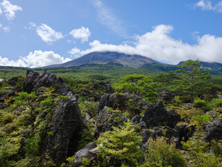 鬼押出し 群馬県嬬恋村 浅間山 長野県軽井沢町