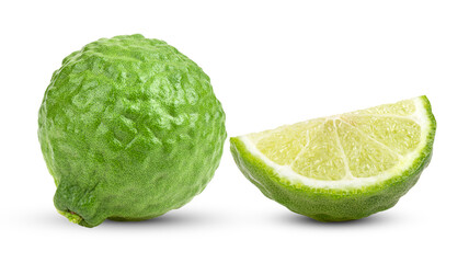 Fototapeta premium Bergamot isolated on transparent png ( image from camera )