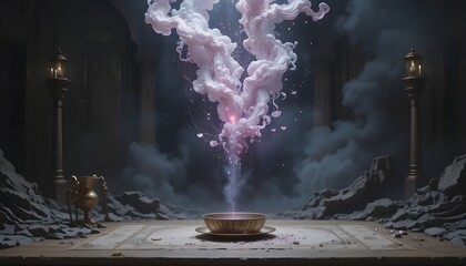 "Minimalist magic with clean design, elegant simplicity, soft neutral tones, geometric balance, modern composition, and artistic sophistication for creative backgrounds and visual aesthetics"