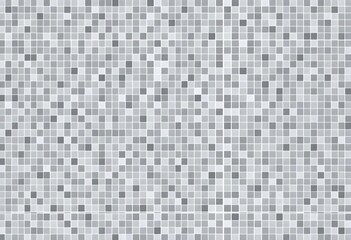 Naklejka premium Abstract gray grid mosaic background, perfect for website design or presentations, pattern, illustration