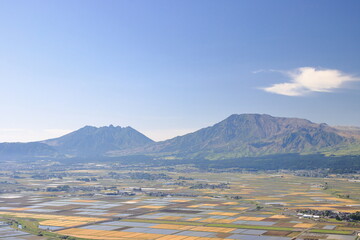 広がる田園風景