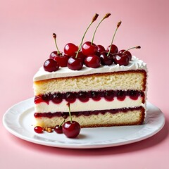 cheesecake with cherry