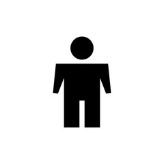 Man icon vector for web and mobile app. male sign and symbol. human symbol