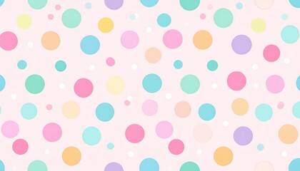 Pink polka dot background colorful pattern design bright pink background features charming colorful dots
