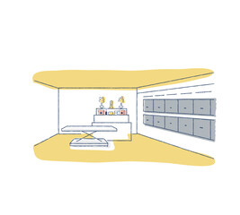 霊安室・遺体安置所