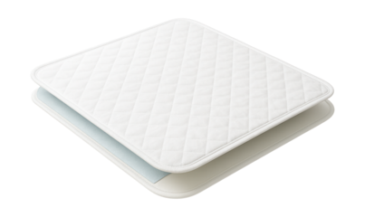 Absorbent multi-layer bed pad for comfort and protection in residential care settings.